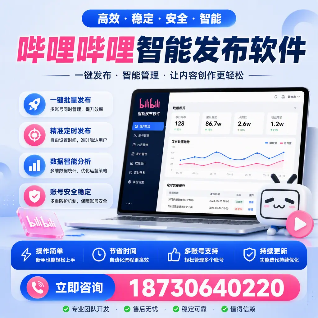 如何在 安庆 制定有效的哔哩哔哩智能发布策略