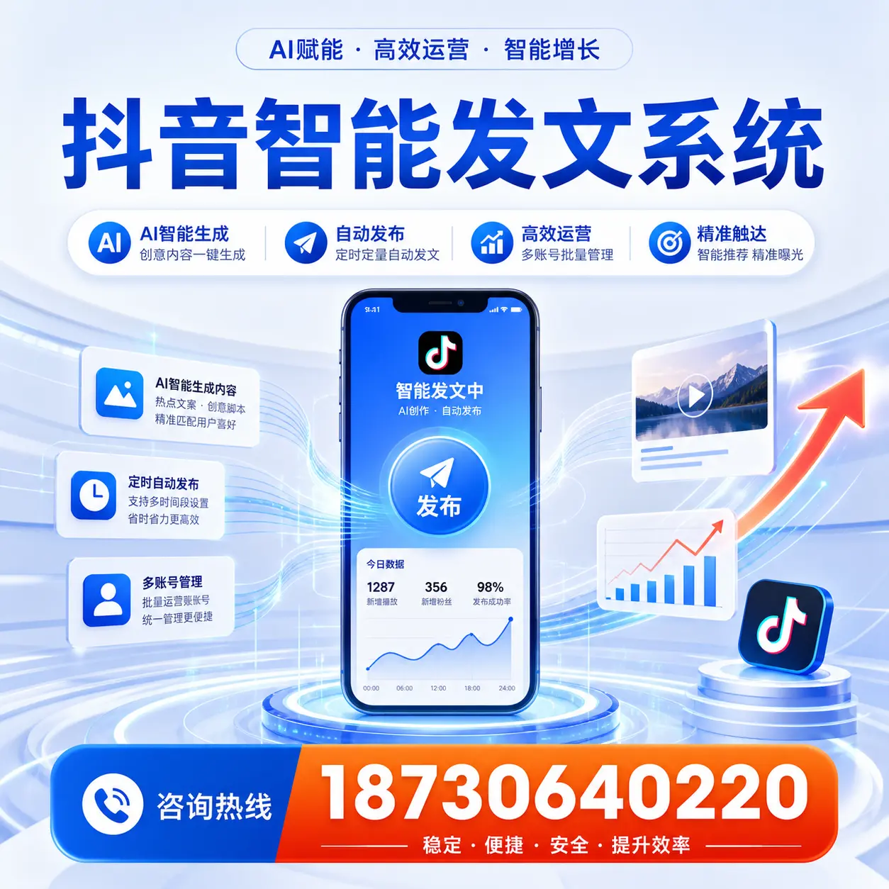 如何通过抖音智能发文系统提升 安庆 企业的市场竞争力