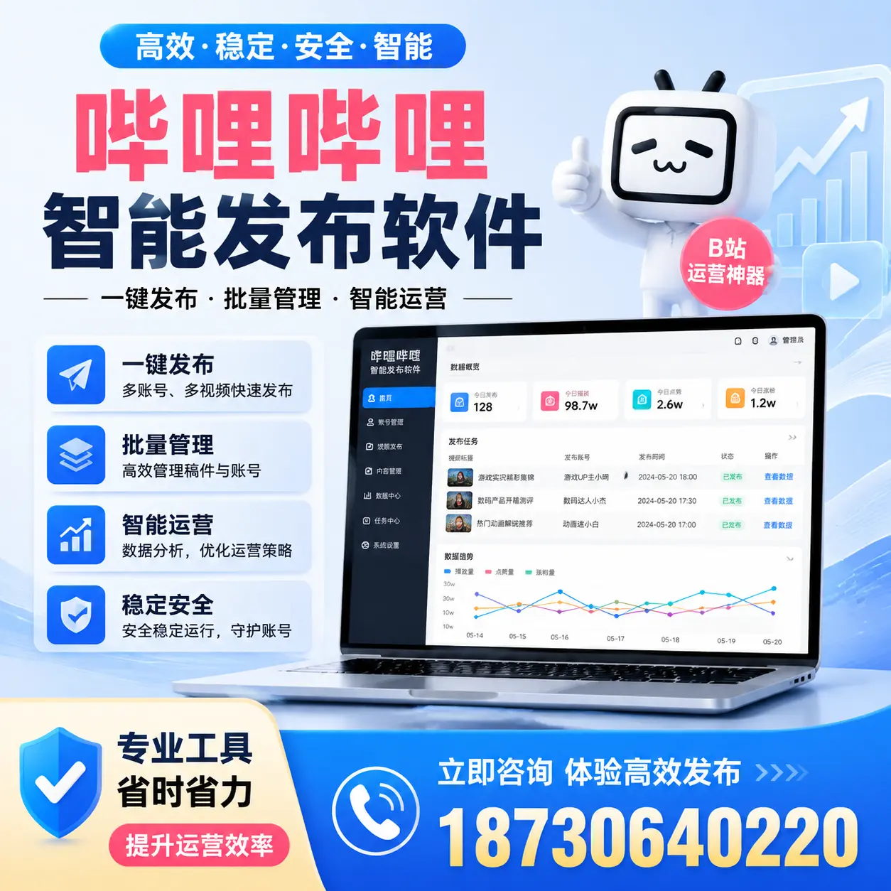 解密哔哩哔哩智能发布软件：功能与优势分析在 安庆